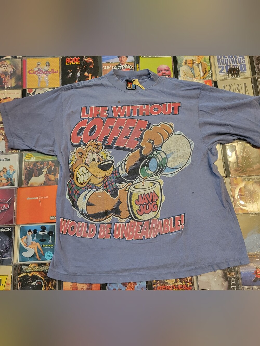 90s Sun Sportsware Coffee Shirt